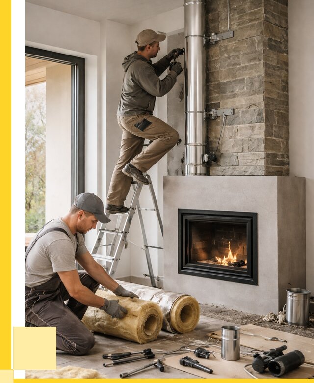 Монтаж дымоходов для каминов в Протвине от 15263 р. ЭриданПрн