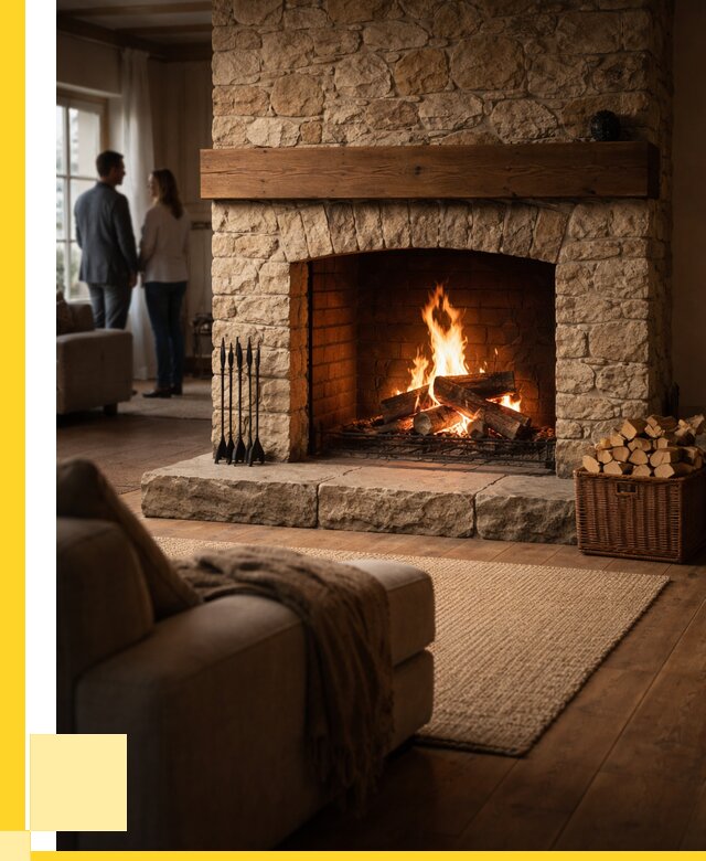 Открытые камины под ключ в Протвине от 152625 р. ЭриданПрн