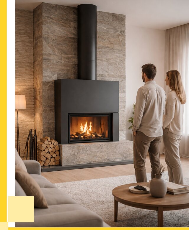 Закрытые камины под ключ в Протвине от 122100 р., ЭриданПрн