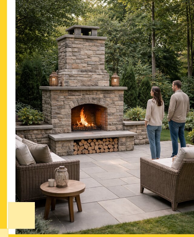 Уличные камины из кирпича в Протвине от 152625 р. | ЭриданПрн