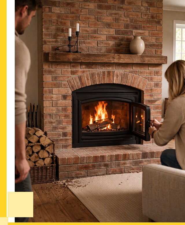 Кирпичные камины под ключ в Протвине от 152625 р. | ЭриданПрн