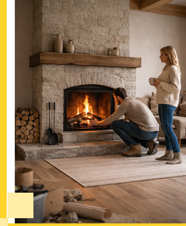 Камины для загородного дома в Протвине от 356125 р., ЭриданПрн