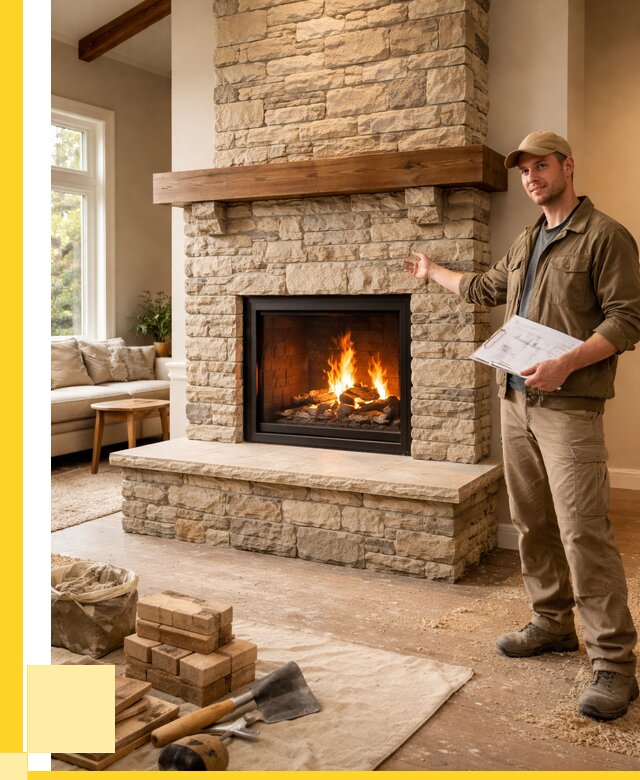 Камины под ключ в Протвине от 183150 р. | ЭриданПрн — установка