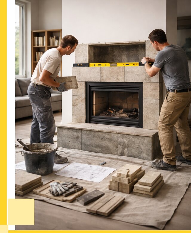 Монтаж каминов и установка в Протвине от 45788 р. | ЭриданПрн