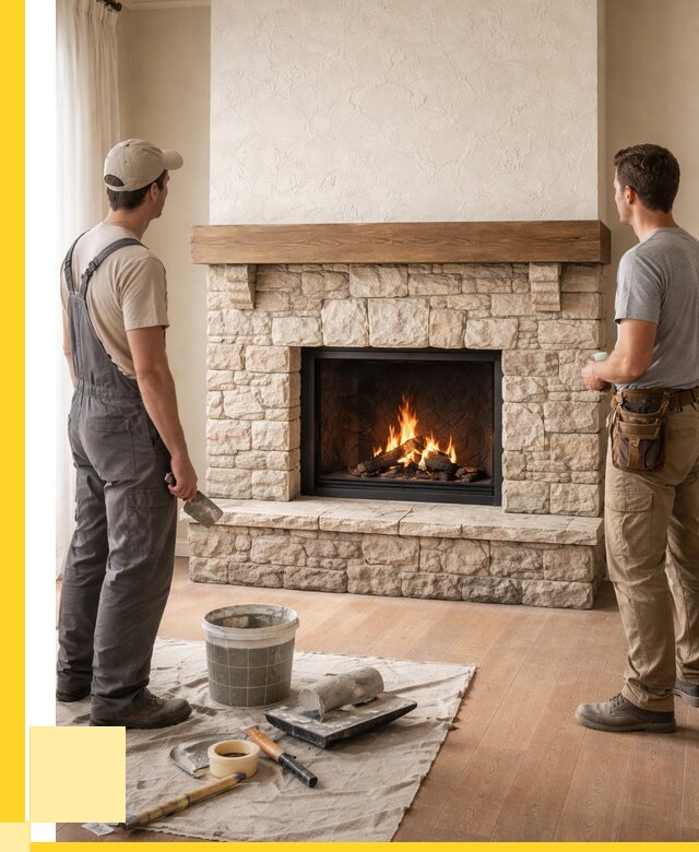 Отделка каминов в Протвине от 6614 р. под ключ | ЭриданПрн