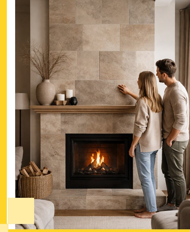 Облицовка каминов керамогранитом в Протвине от 4579 р. | ЭриданПрн