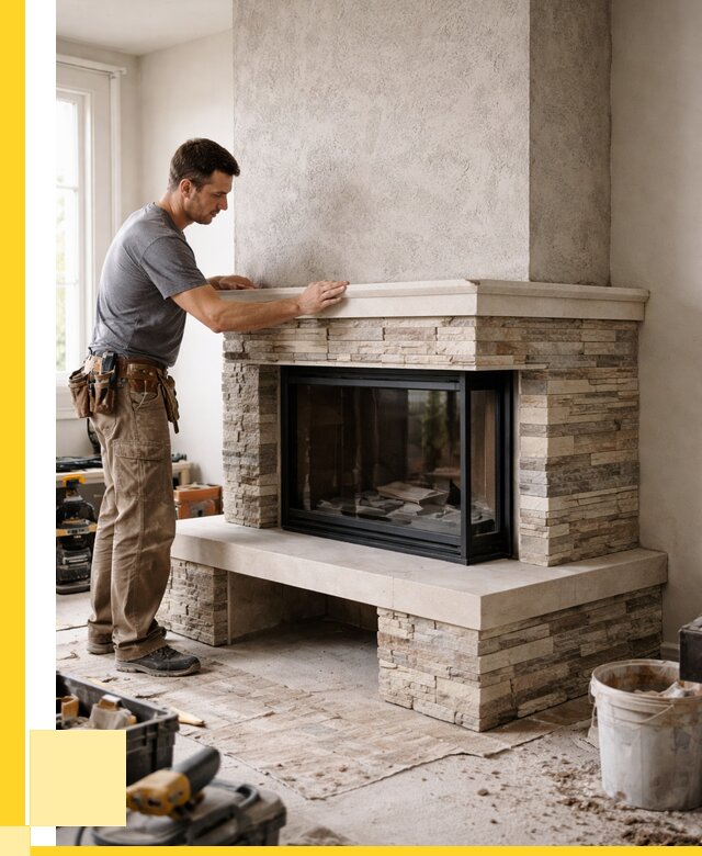 Изготовление каминов под ключ в Протвине от 152625 р. | ЭриданПрн