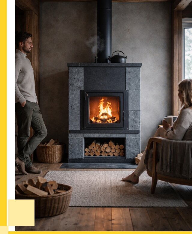 Каминопечи из кирпича в Протвине под ключ от 122100 р., ЭриданПрн