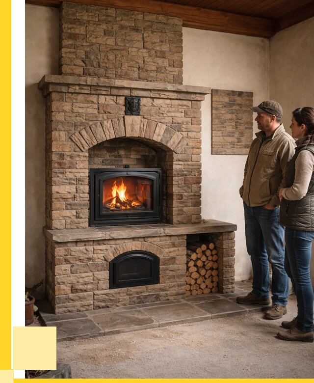 Кирпичная печь под ключ в Протвине от 152625 р. | ЭриданПрн