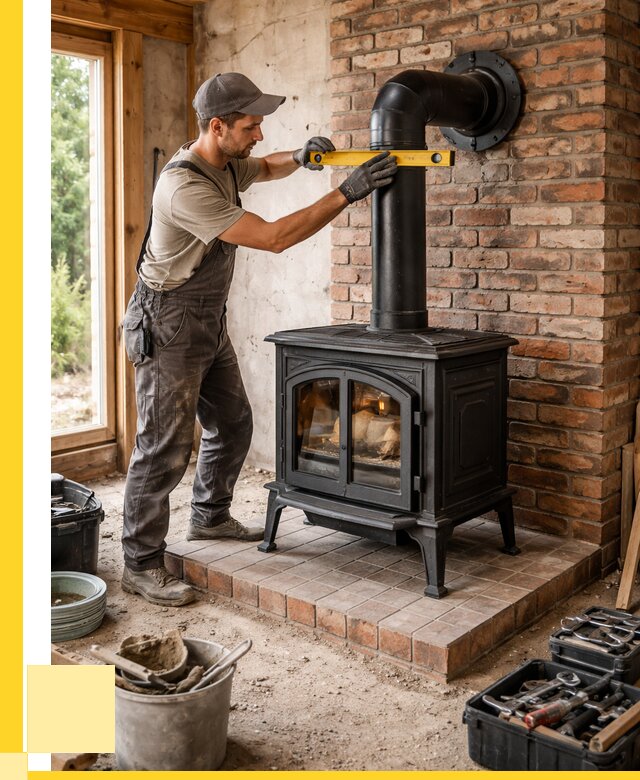 Монтаж печей установка банной печи в Протвине от 15263 р. | ЭриданПрн