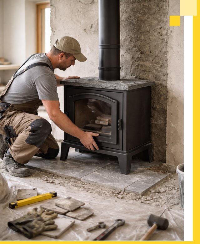 Профессиональный монтаж печей и каминов в Протвине под ключ