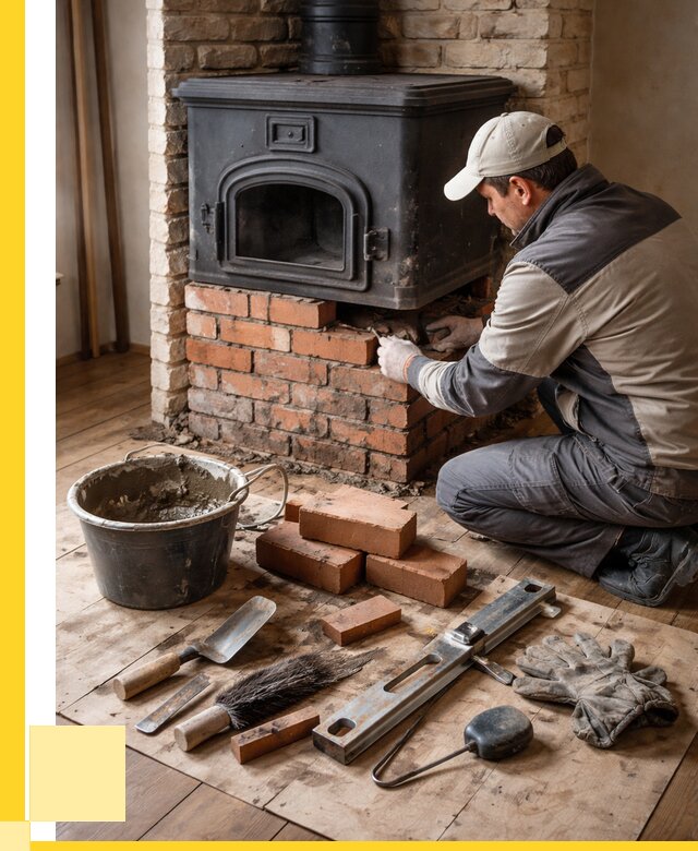 Ремонт печей в Протвине от 12210 р., услуги печника ЭриданПрн
