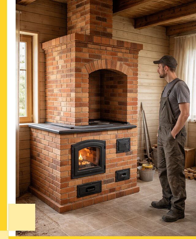Кирпичные печи в Протвине: купить от 152625 р. | ЭриданПрн