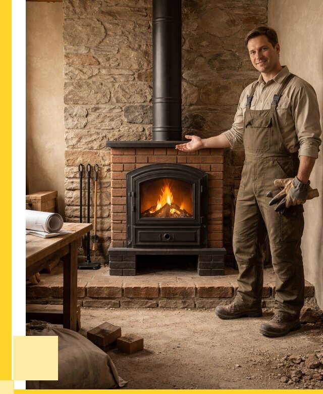 Печи отопительные из кирпича в Протвине от 81400 р., ЭриданПрн