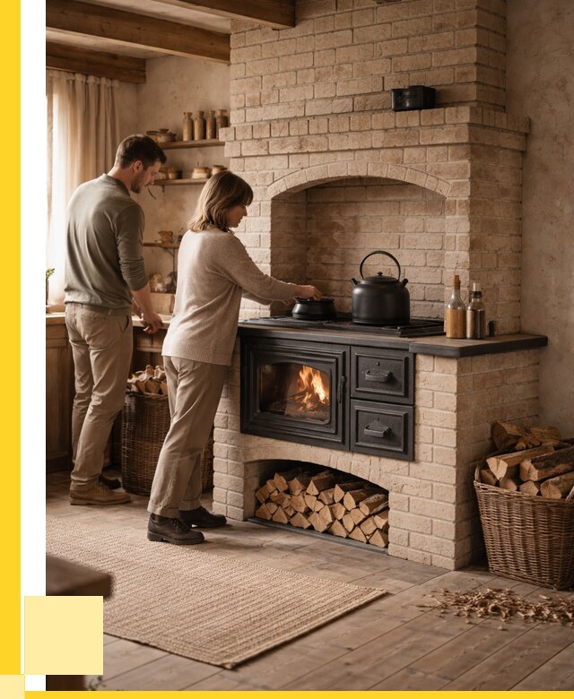 Печи с плитой в Протвине от 45788 р. | ЭриданПрн — кирпичная печь