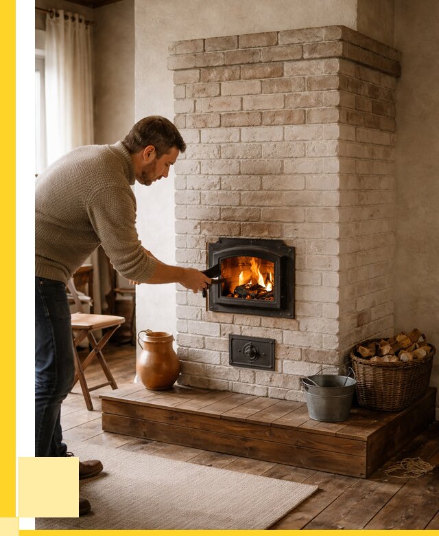 Печь голландка из кирпича в Протвине от 86488 р. | ЭриданПрн