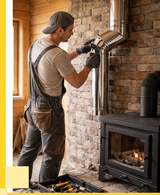 Монтаж дымоходов для печей в Протвине от 7631 р. | ЭриданПрн