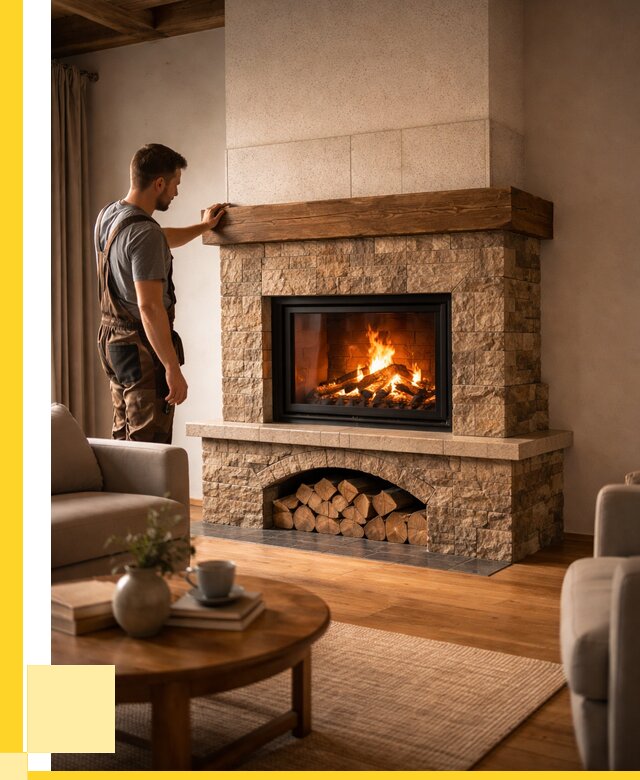 Печи камины для дома под ключ в Протвине от 55963 р. | ЭриданПрн