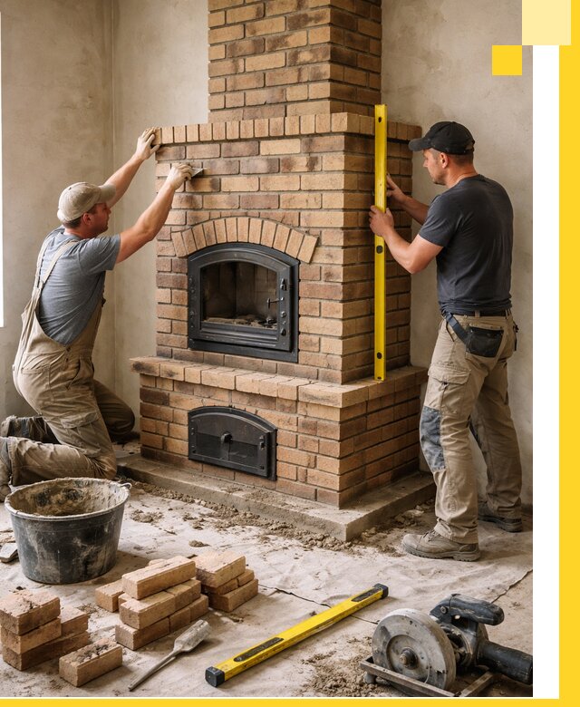 Продажа и установка печей и каминов для дома под ключ в Протвине