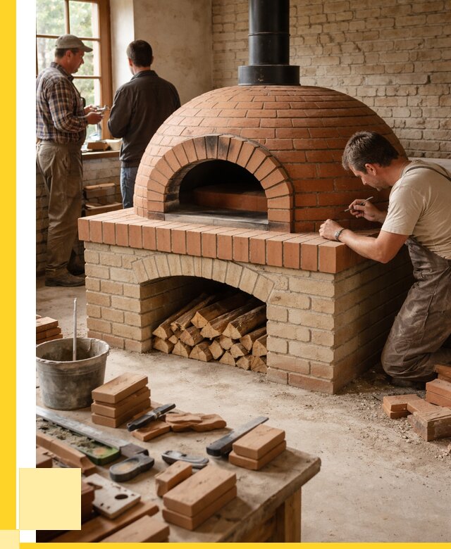 Помпейская печь дровяная для пиццы в Протвине | ЭриданПрн от 203500 р.