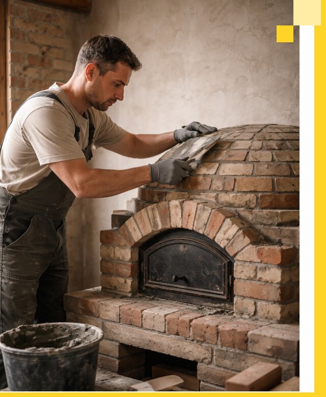 Изготовление и монтаж помпейских печей на заказ в Протвине