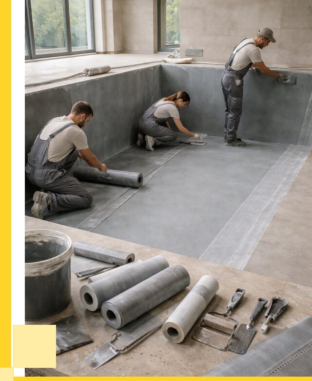 Гидроизоляция бассейнов в Протвине от 2035 р., ЭриданПрн