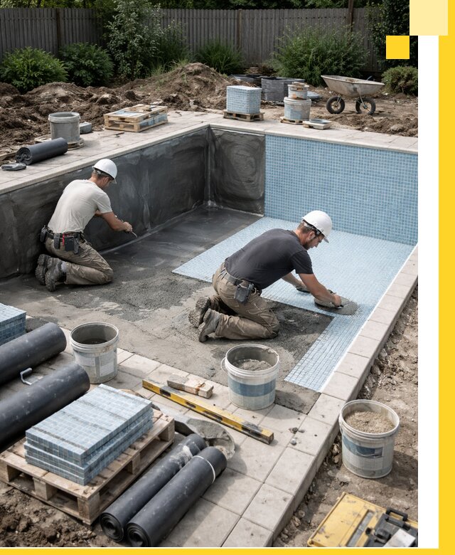 Проектирование и строительство стационарных бассейнов в Протвине