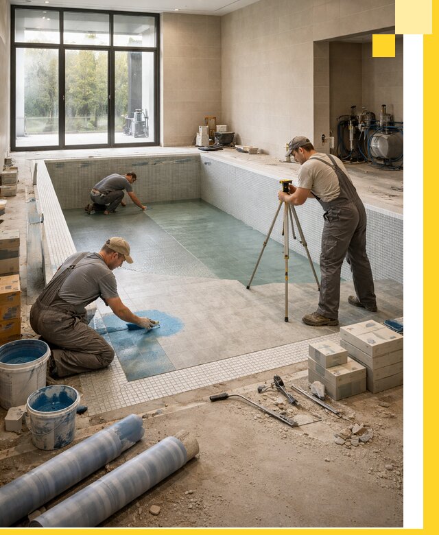 Проект и строительство закрытых бассейнов в Протвине под ключ