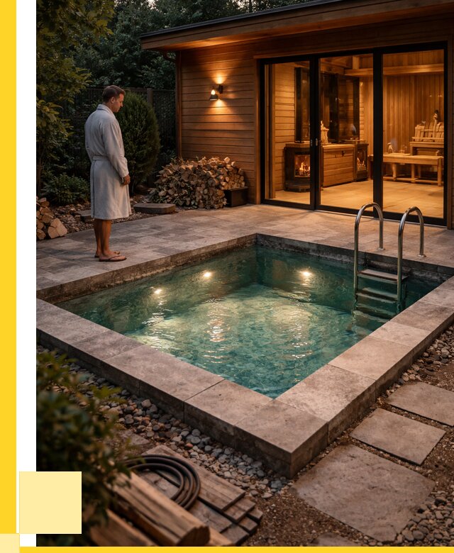 Бани с бассейном под ключ в Протвине от 96663 р. | ЭриданПрн