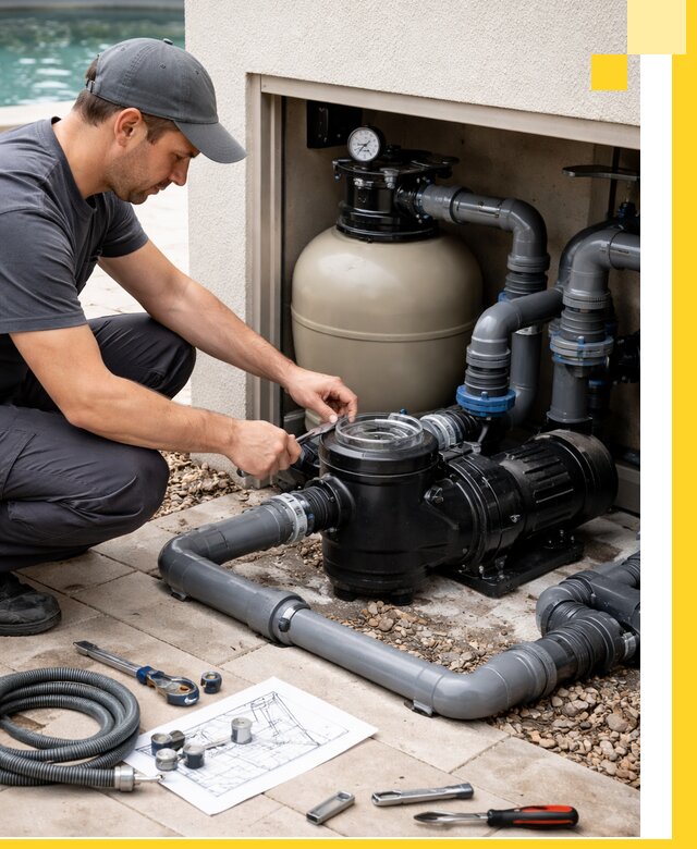 Поставка, монтаж и сервис насосов для бассейнов в Протвине