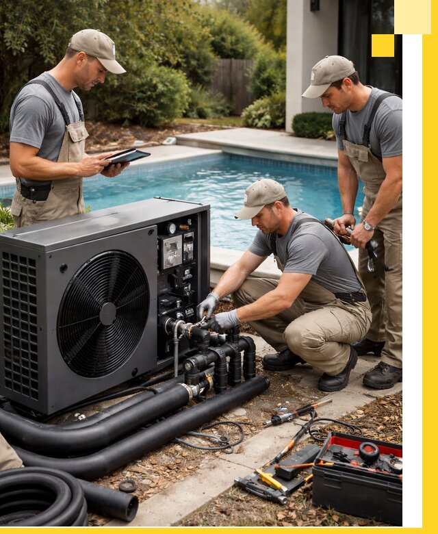 Проектирование и установка тепловых насосов для бассейнов в Протвине