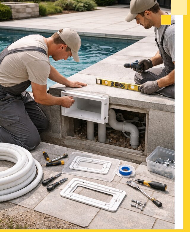 Поставка и установка скиммеров для бассейнов в Протвине