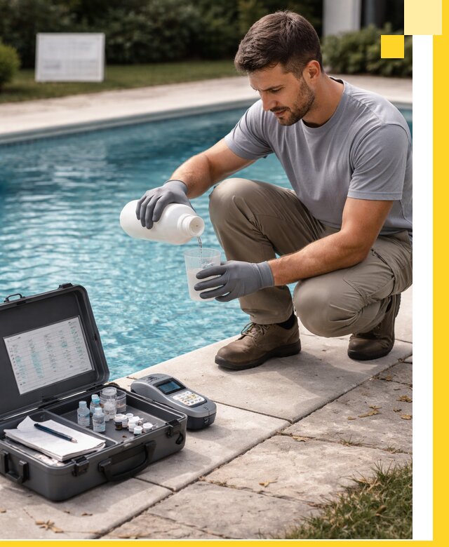 Профессиональная дезинфекция воды в бассейне в Протвине