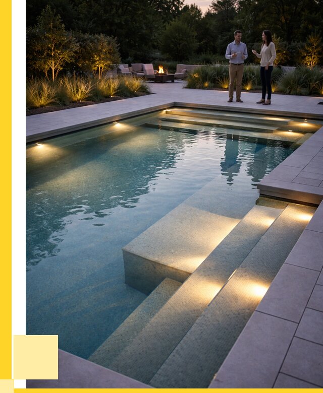 Освещение бассейнов в Протвине под ключ от 25438 р. | ЭриданПрн