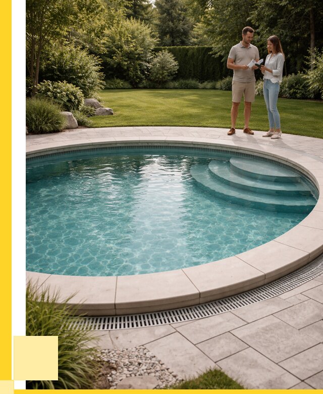 Круглые каркасные бассейны купить в Протвине от 254375 р. | ЭриданПрн