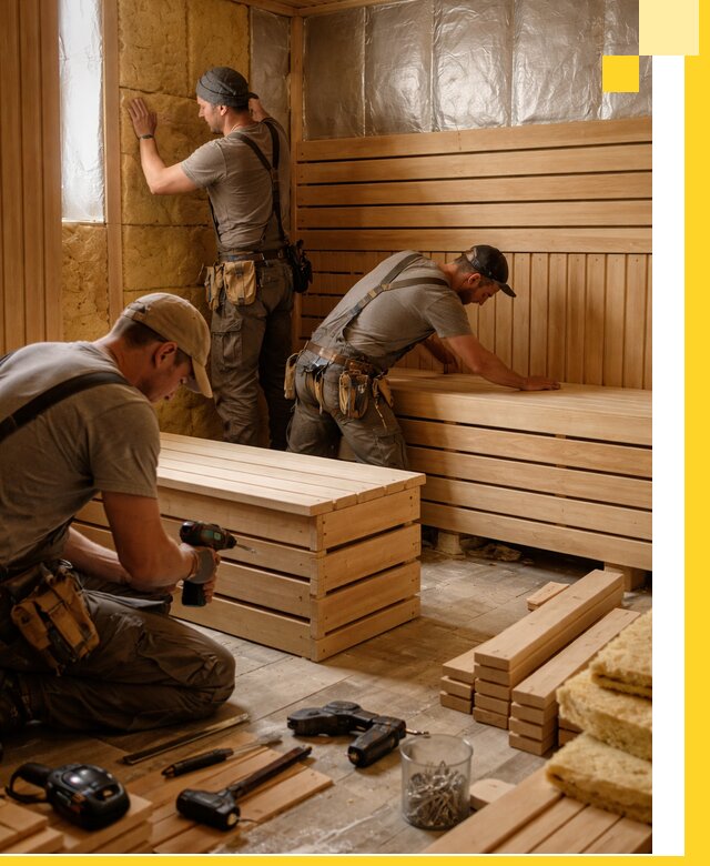 Профессиональное строительство саун под ключ в Протвине