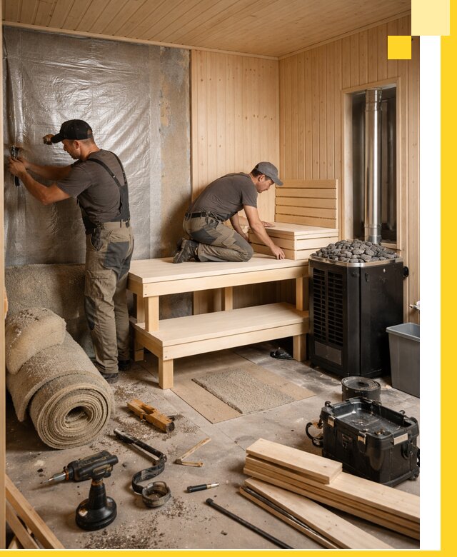 Проекты саун под ключ в Протвине дизайн и строительство