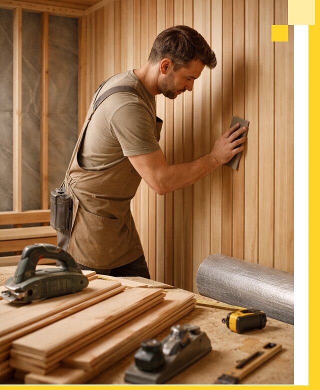 Профессиональная отделка саун и парных под ключ в Протвине