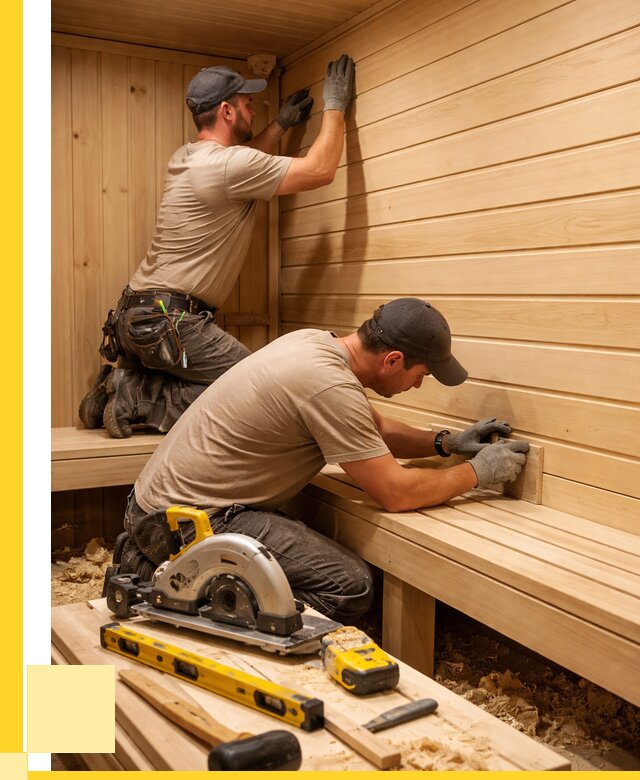 Обшивка саун вагонкой в Протвине от 2544 р. | ЭриданПрн