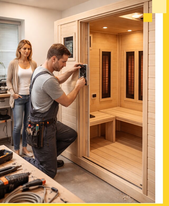 Инфракрасные сауны под ключ в Протвине продажа и установка