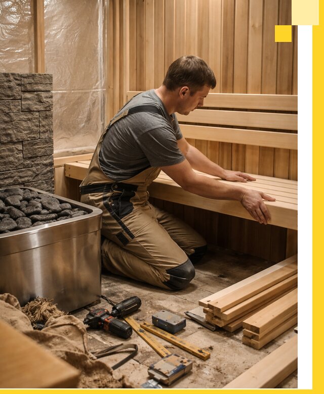 Сауны для дома под ключ с проектированием и монтажом в Протвине