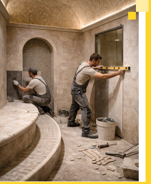 Проектирование и строительство саун с хамамом под ключ в Протвине