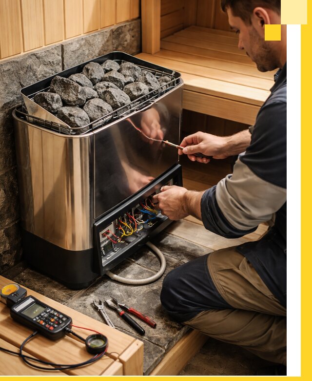 Продажа и установка электрокаменок для саун в Протвине