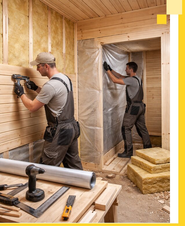 Бани под ключ в Протвине с проектом и полным монтажом