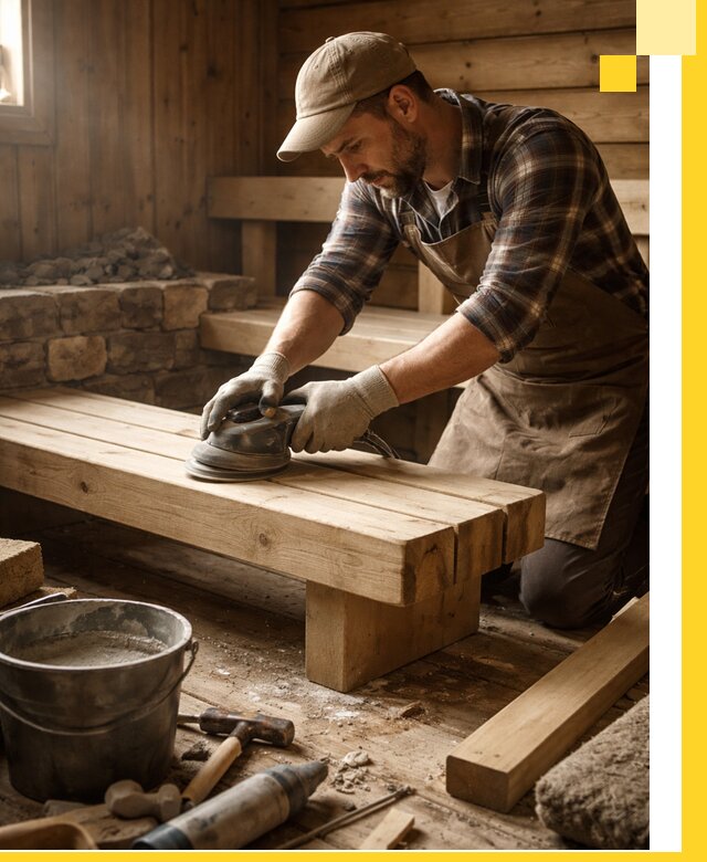 Ремонт бань под ключ в Протвине с гарантией качества и сроков