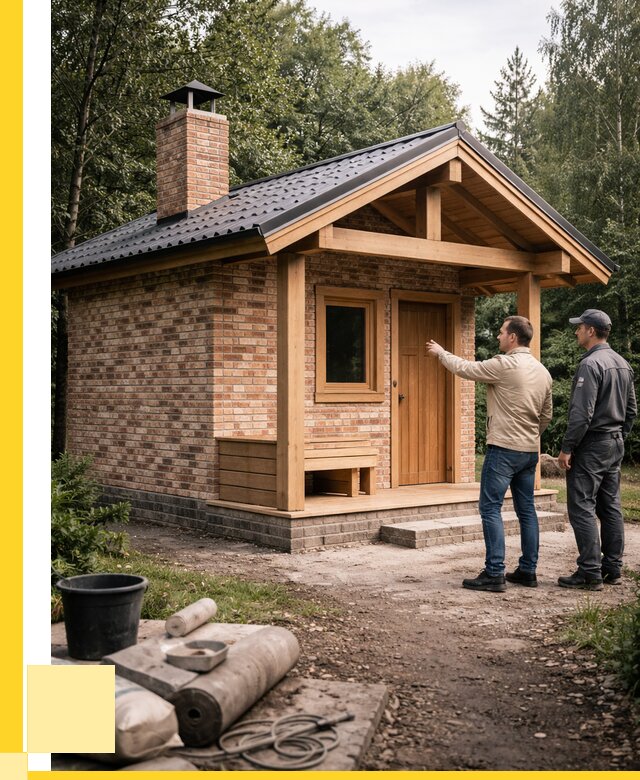 Кирпичные бани и печи в Протвине от 356125 р. | ЭриданПрн