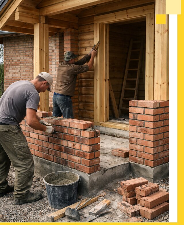 Строительство кирпичных бань под ключ в Протвине с гарантией качества