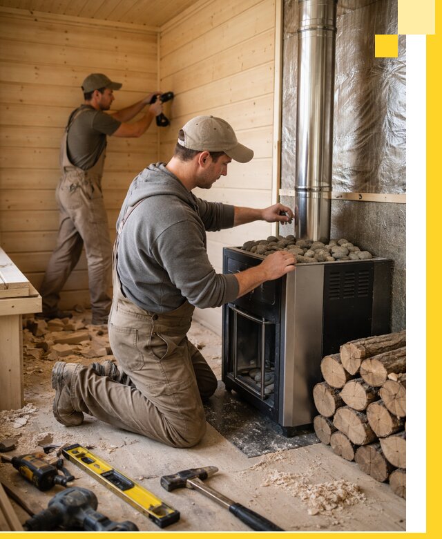 Строительство деревянных бань под ключ в Протвине проекты и монтаж