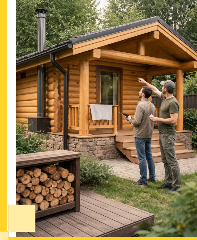 Бани для дачи под ключ в Протвине от 254375 р. | ЭриданПрн