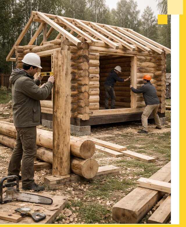 Строительство бань для дачи под ключ в Протвине с доставкой и монтажом